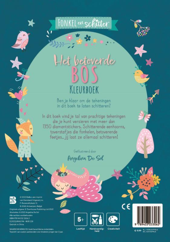 Het betoverde bos kleurboek 2