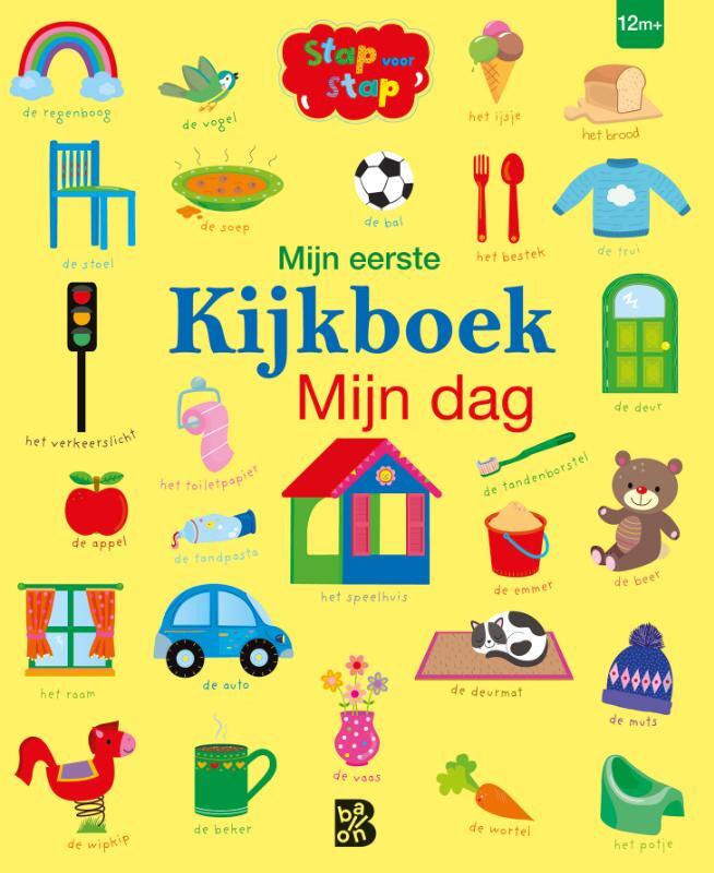 Omslag van boek: Mijn eerste kijkboek: Mijn dag