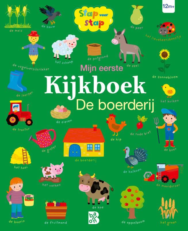 Omslag van boek: Mijn eerste kijkboek: De boerderij