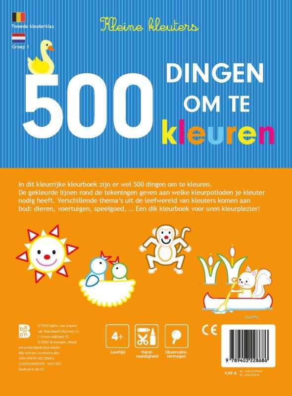 500 dingen om te kleuren 2