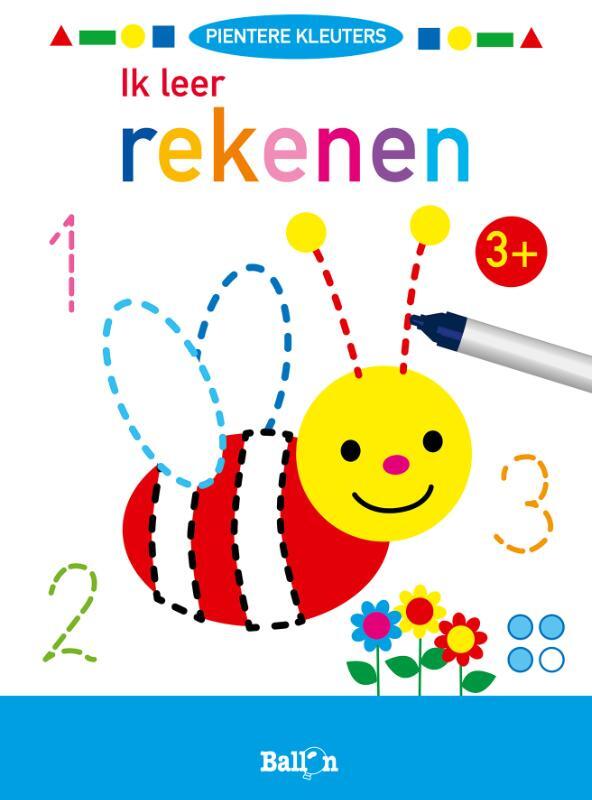 Omslag van boek: 3+Ik leer rekenen