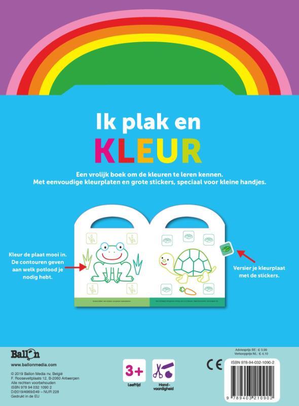 3+Ik plak en kleur 2