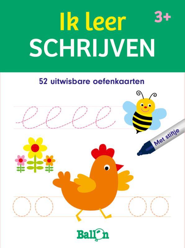 Omslag van boek: Ik leer schrijven
