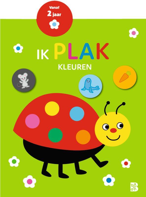 Omslag van boek: Ik plak - kleuren