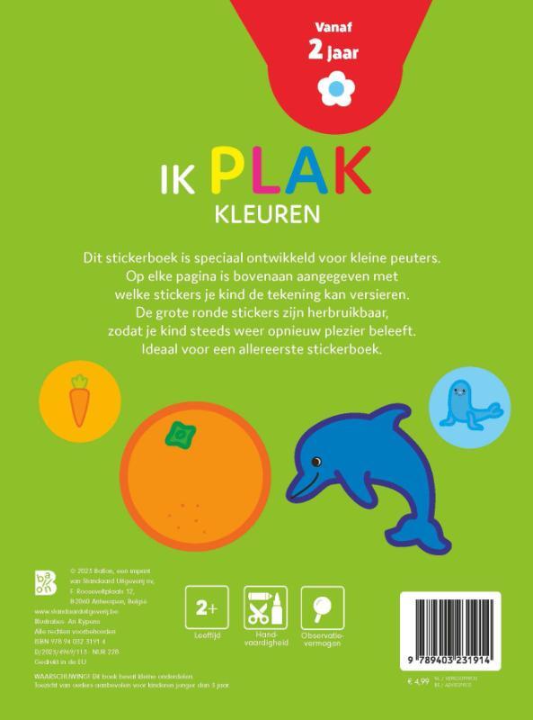 Ik plak - kleuren 2