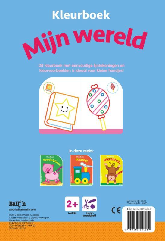 Mijn wereld kleurboek 2+ 2
