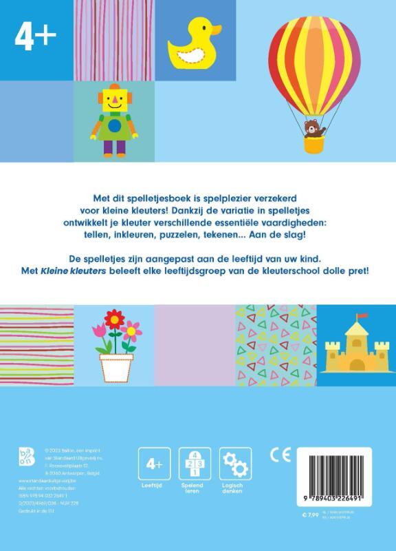 Kleine kleuters - Spelletjesboek 4+ 2