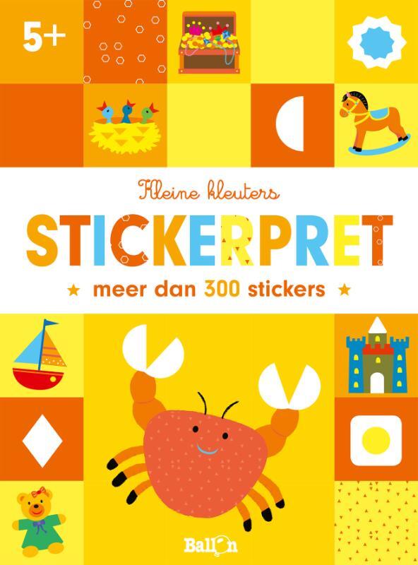 Omslag van boek: Stickerpret 5+