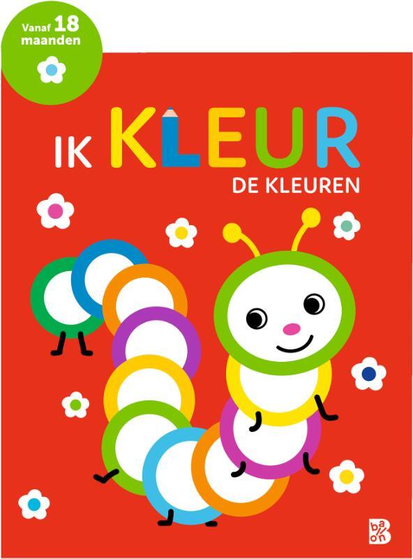 Omslag van boek: Ik kleur de kleuren