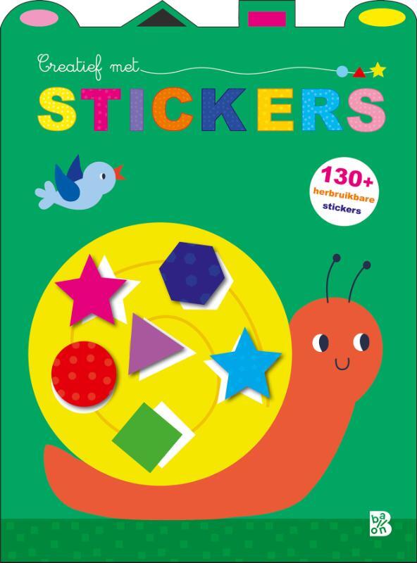 Omslag van boek: Creatief met stickers