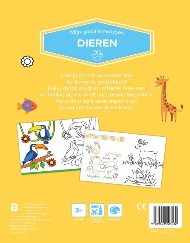 Mijn groot kleurboek dieren 2