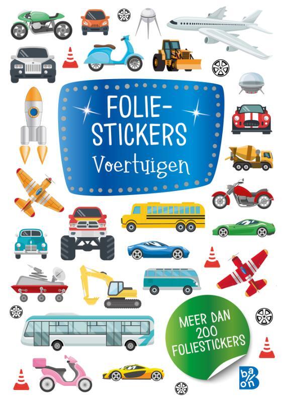 Omslag van boek: Foliestickers - Voertuigen