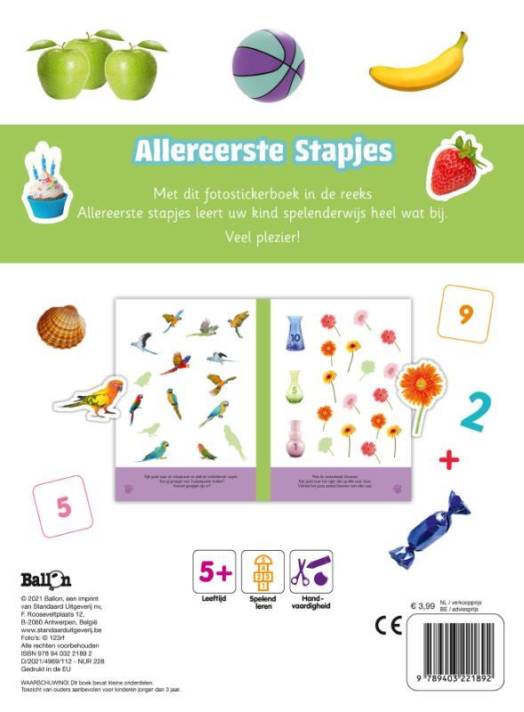 5+Stickerboek tellen 2