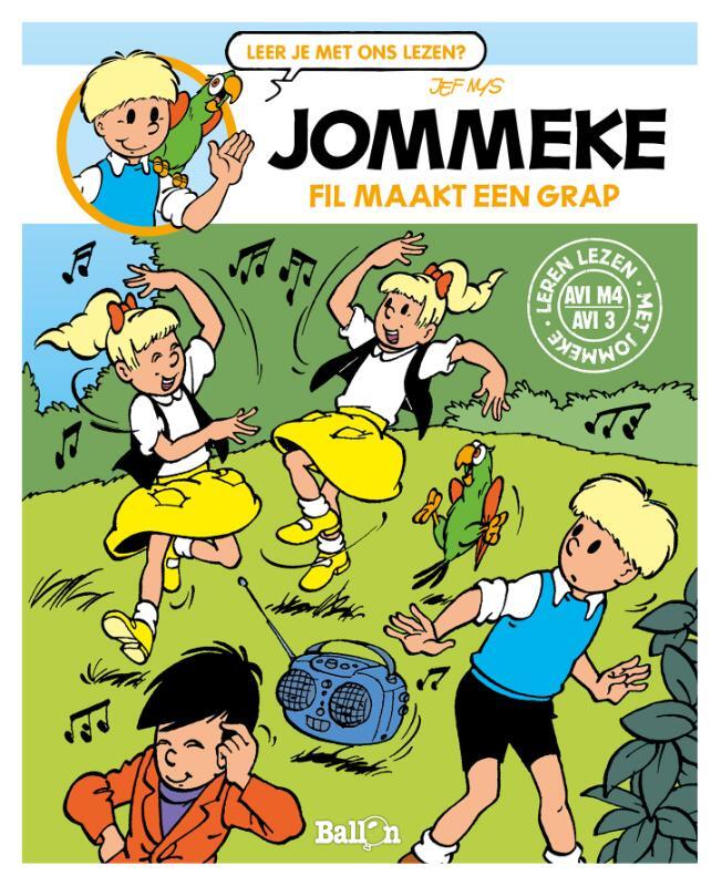Omslag van boek: Fil maakt een grap