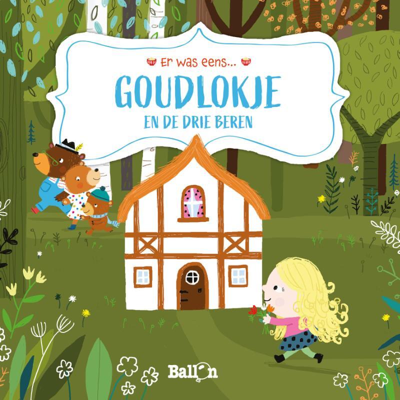 Omslag van boek: Goudlokje en de drie beren