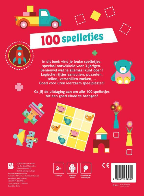 100 spelletjes voor 3-jarigen 3