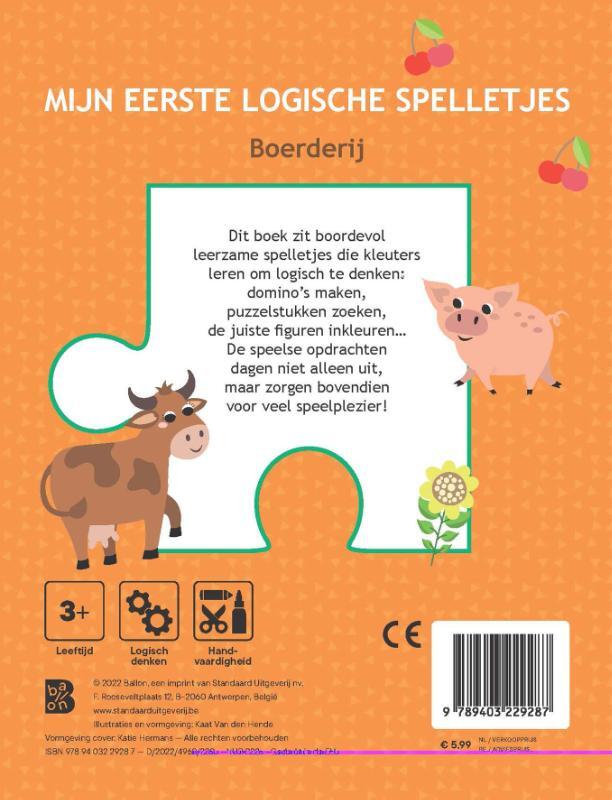 3+ BoerderijMijn eerste logische spelletjes 2