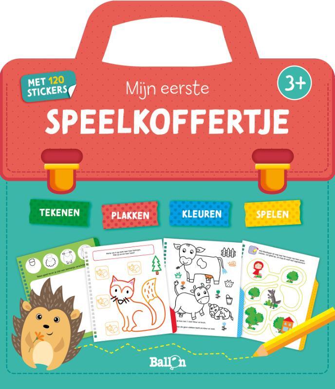 Omslag van boek: 3+Mijn eerste speelkoffertje