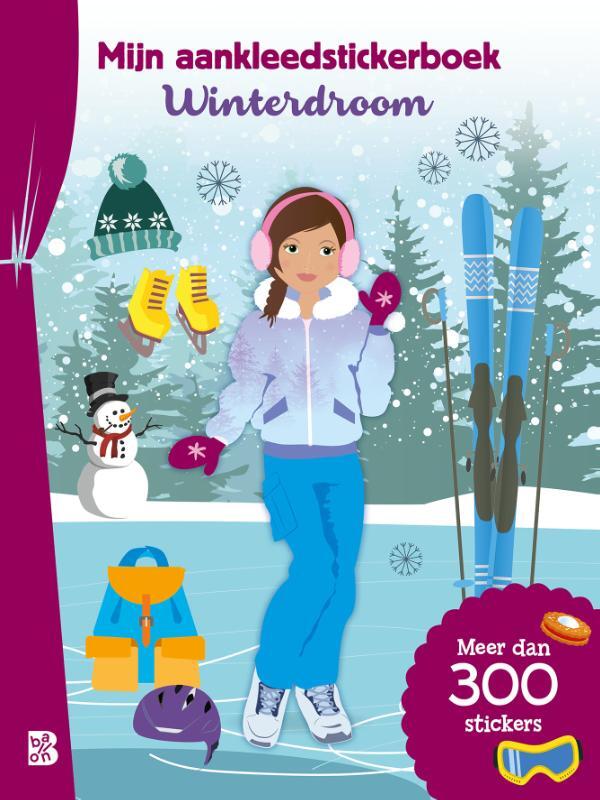Omslag van boek: Mijn aankleedstickerboek: winterdroom