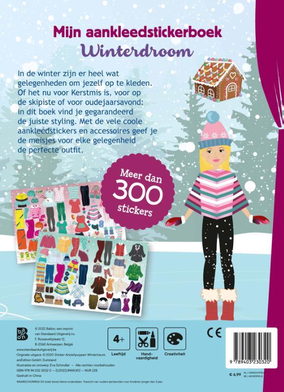 Mijn aankleedstickerboek: winterdroom 2