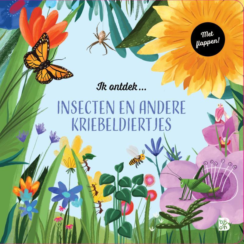 Omslag van boek: Ik ontdek insecten en andere kriebeldiertjes