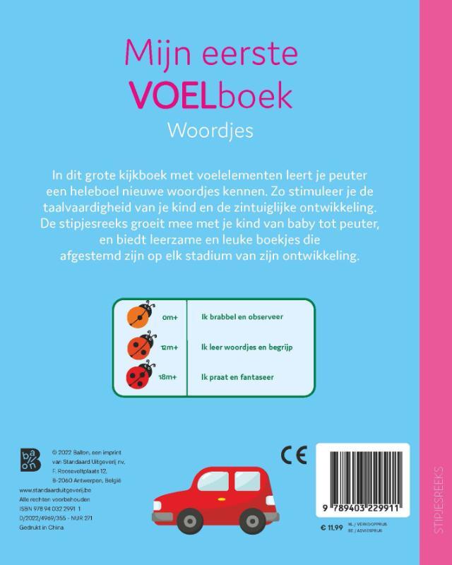 Mijn eerste voelboek: Woordjes 2