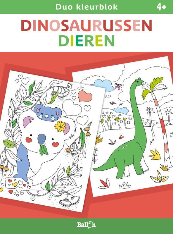 Omslag van boek: Dinosaurussen en dieren