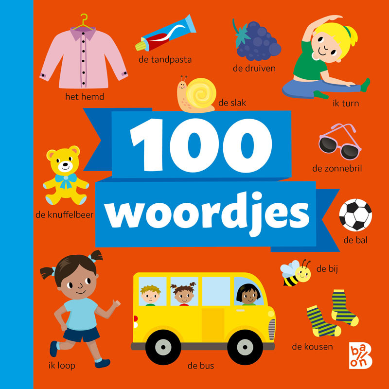 Omslag van boek: 100 eerste woordjes