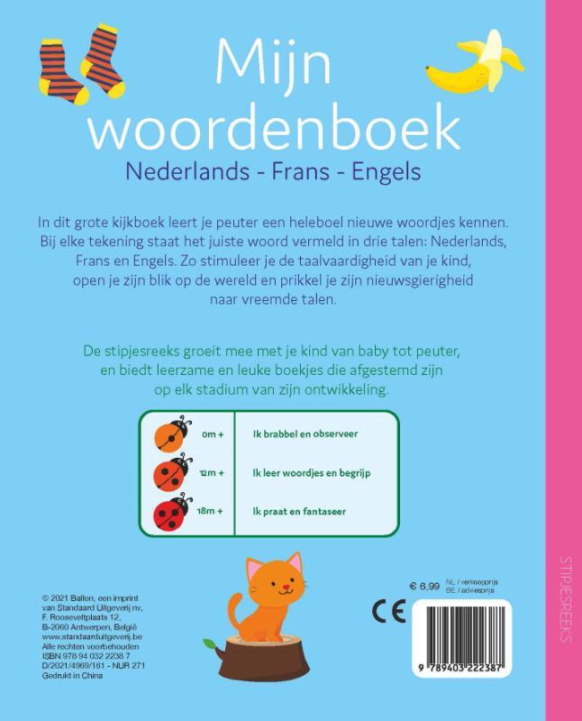 Mijn woordenboek - Nederlands, Frans, Engels 2