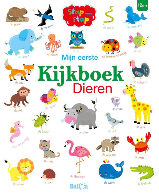 Omslag van boek: Mijn eerste kijkboek Dieren