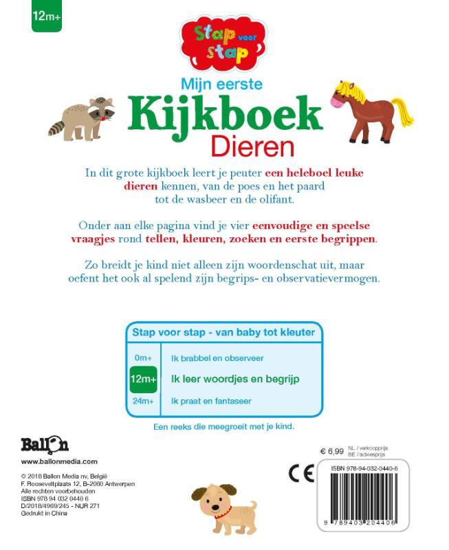 Mijn eerste kijkboek Dieren 2