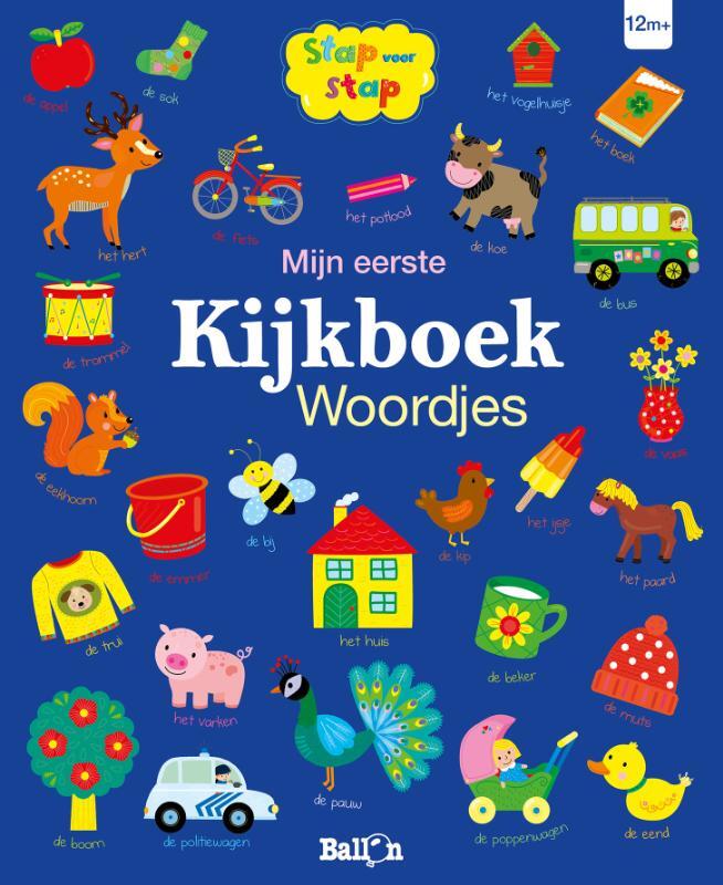 Omslag van boek: Mijn eerste kijkboek Woordjes