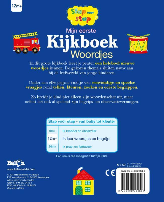 Mijn eerste kijkboek Woordjes 2