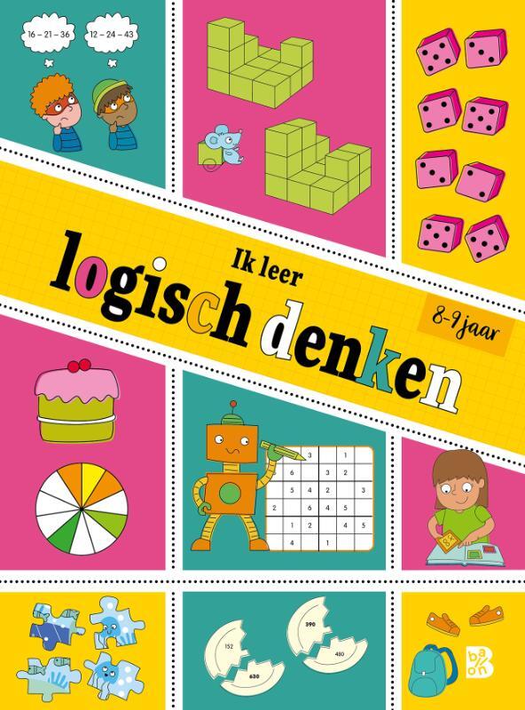 Omslag van boek: Ik leer logisch denken 8-9 jaar
