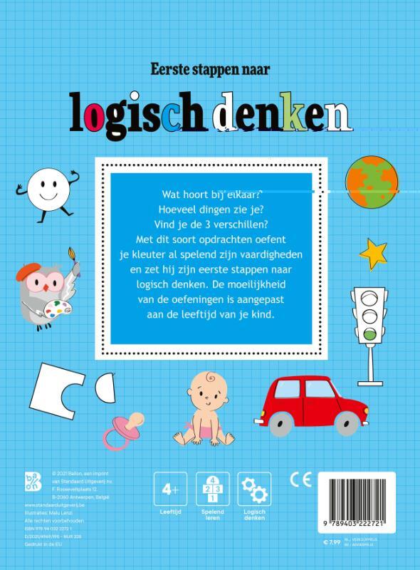 Eerste stappen naar logisch denken 4-5 jaar 2