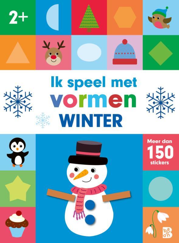 Omslag van boek: Ik speel met vormen: Winter