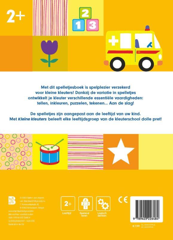 Kleine kleuters - Spelletjesboek 2+ 2