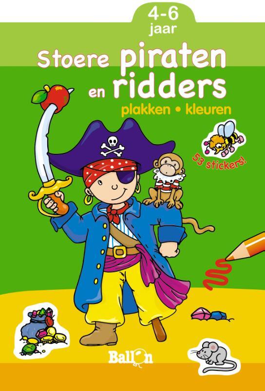 Omslag van boek: 4-6 jaarStoere piraten en ridders