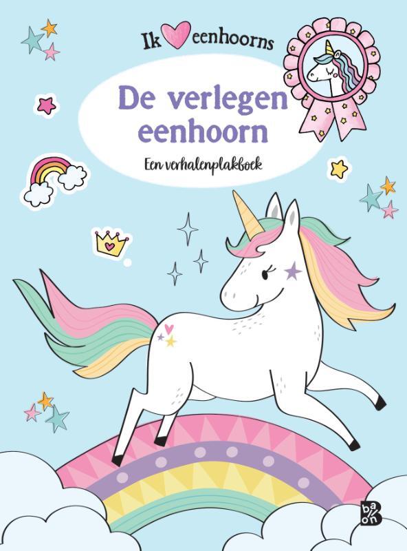 Omslag van boek: De verlegen eenhoorn