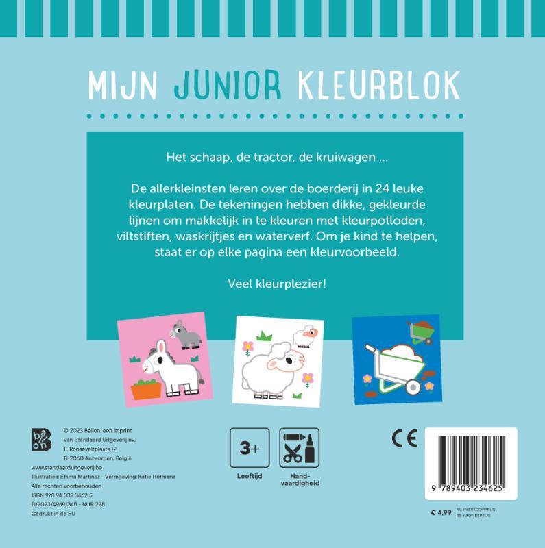 Mijn junior kleurboek de boerderij 2