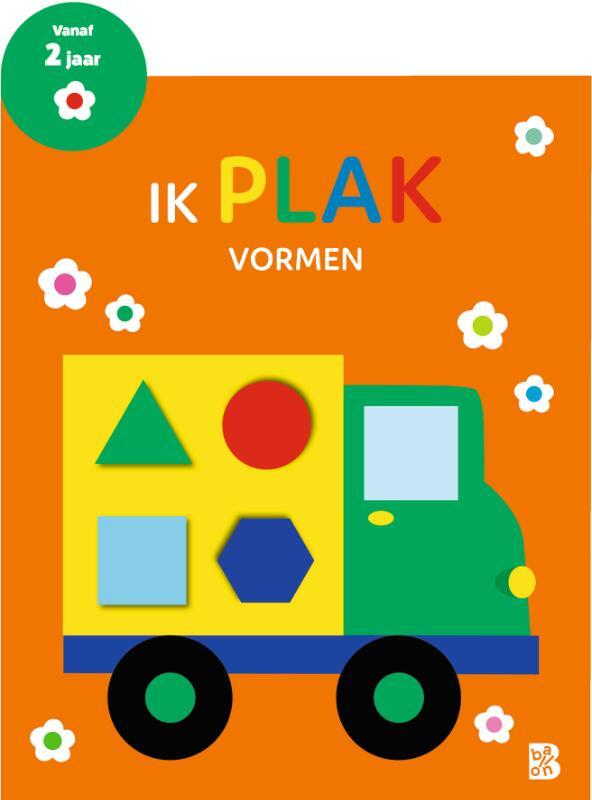 Omslag van boek: Ik plak - Vormen