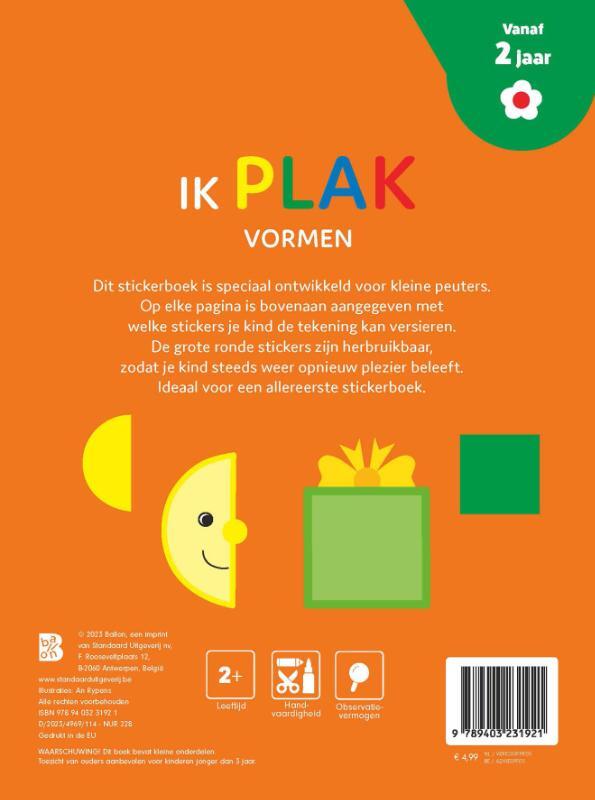 Ik plak - Vormen 2