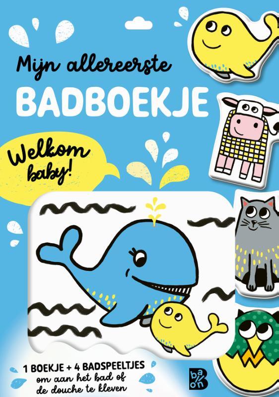 Omslag van boek: Mijn allereerste badboekje - Welkom baby!