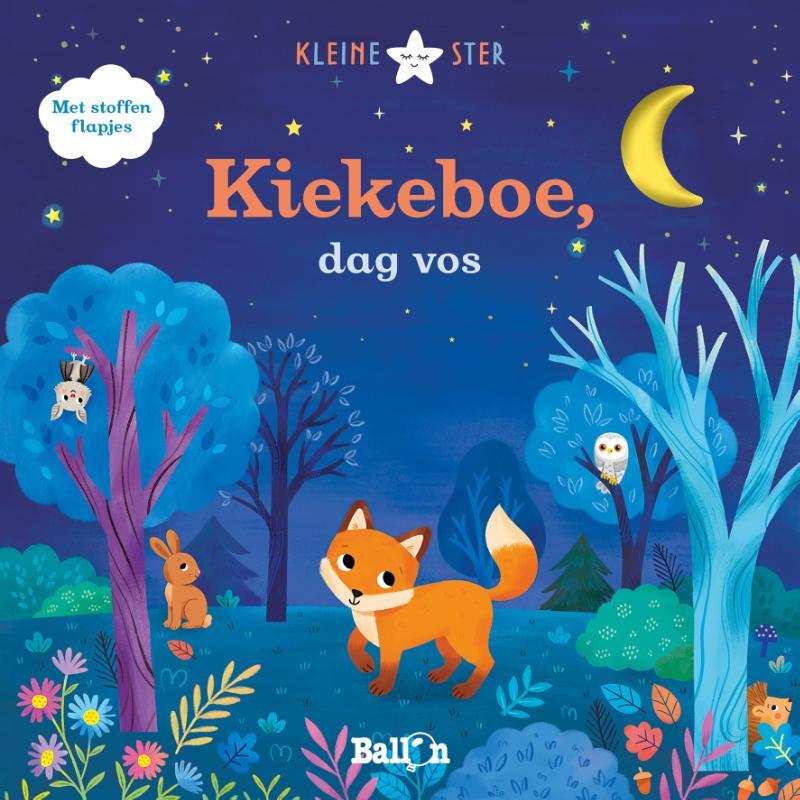 Omslag van boek: Kiekeboe, dag vos