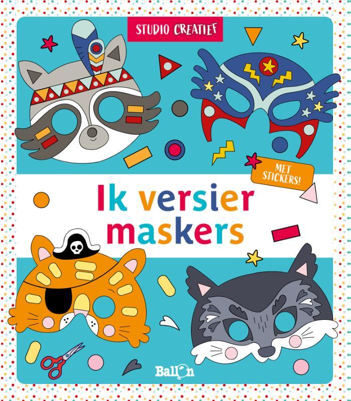 Omslag van boek: Ik versier maskers