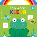 Ik plak en kleur 3+ (kikker groen) 1