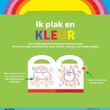 Ik plak en kleur 3+ (kikker groen) 2