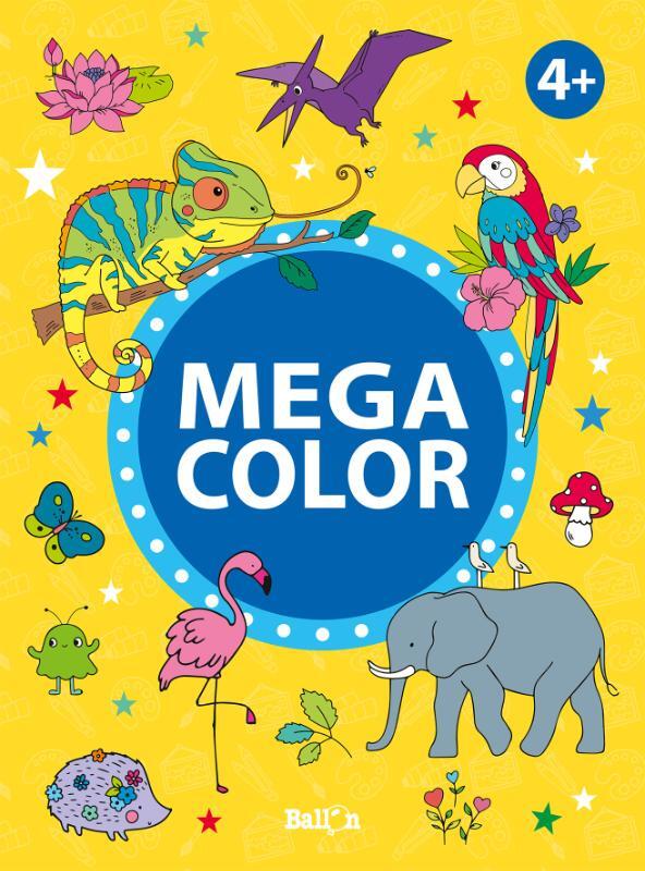 Omslag van boek: Mega Color 4+