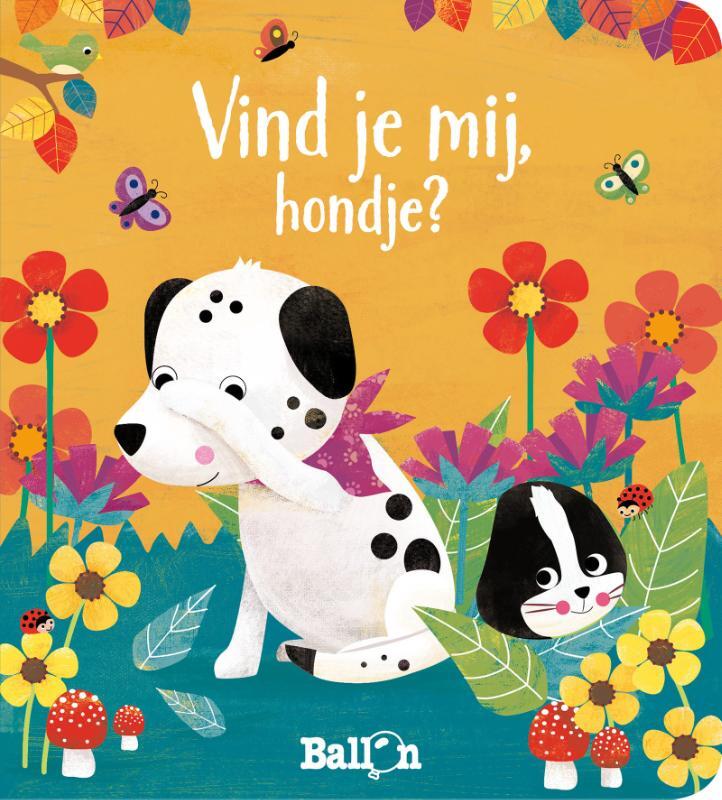 Omslag van boek: Vind je mij, hondje?
