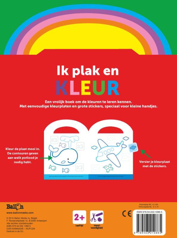 Ik plak en kleur 2+ 2